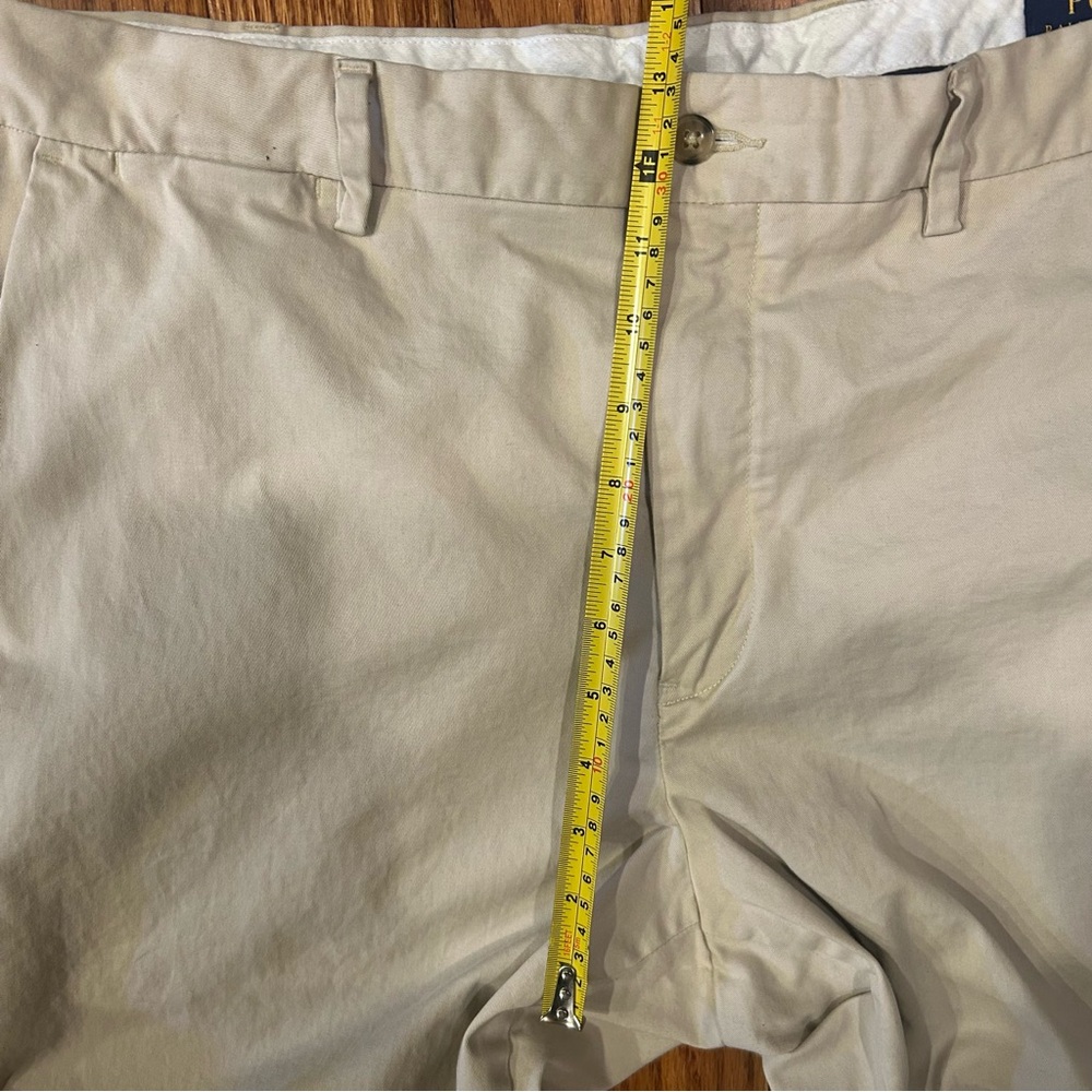 Polo Ralph Lauren Classic Fit Straight Leg Chino Pants Khaki 40x30 STF Newport - Picture 9 of 14